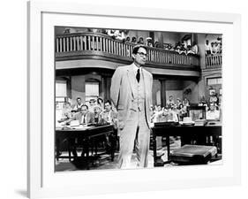 To Kill A Mockingbird, Gregory Peck, 1962-null-Framed Photo