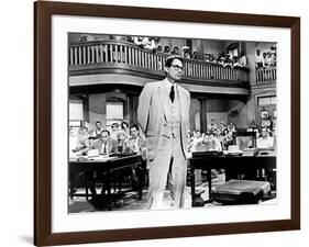 To Kill A Mockingbird, Gregory Peck, 1962-null-Framed Photo