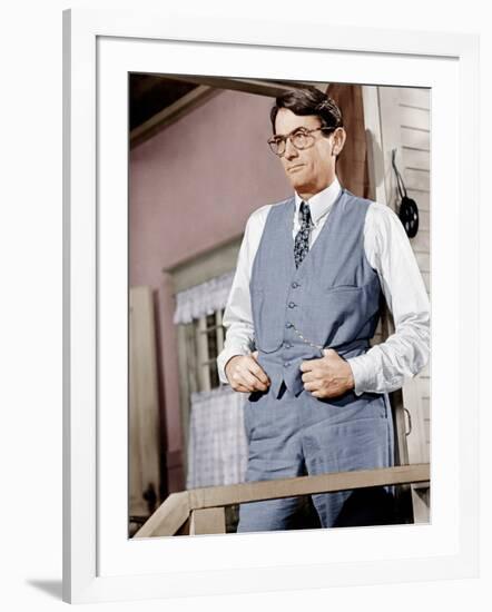 To Kill a Mockingbird, Gregory Peck, 1962-null-Framed Photo