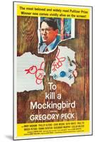 To Kill a Mockingbird, Gregory Peck, 1962-null-Mounted Art Print
