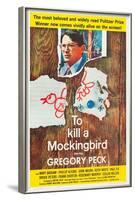 To Kill a Mockingbird, Gregory Peck, 1962-null-Framed Art Print