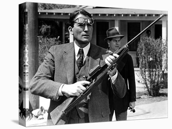 To Kill a Mockingbird, Gregory Peck, Frank Overton, 1962-null-Stretched Canvas