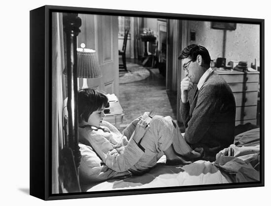 To Kill A Mockingbird, Mary Badham, Gregory Peck, 1962-null-Framed Stretched Canvas