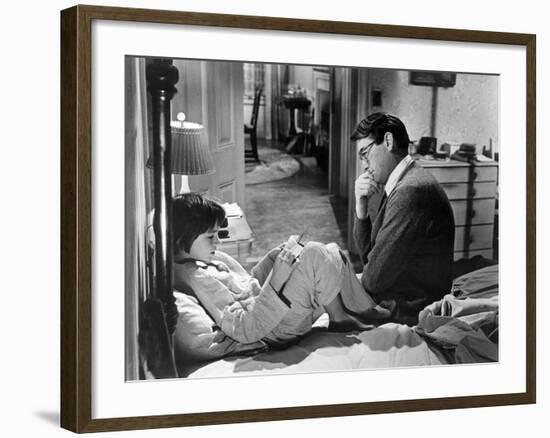 To Kill A Mockingbird, Mary Badham, Gregory Peck, 1962-null-Framed Photo