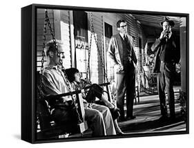 To Kill a Mockingbird, Robert Duvall, Mary Badham, Gregory Peck, Frank Overton, 1962-null-Framed Stretched Canvas