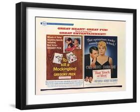 To Kill a Mockingbird/That Touch of Mink, 1967-null-Framed Art Print