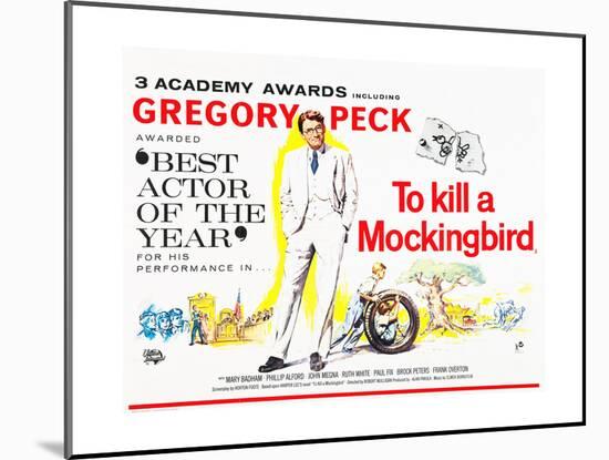 To Kill a Mockingbird-null-Mounted Art Print