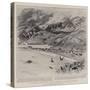 To Klondyke and Back, an Old Russian Village in Alaska-Charles Edwin Fripp-Stretched Canvas