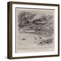 To Klondyke and Back, an Old Russian Village in Alaska-Charles Edwin Fripp-Framed Giclee Print