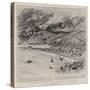 To Klondyke and Back, an Old Russian Village in Alaska-Charles Edwin Fripp-Stretched Canvas