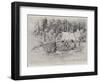 To Klondyke and Back, Basket-Making at an Indian Encampment on the Yukon-Charles Edwin Fripp-Framed Giclee Print