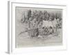 To Klondyke and Back, Basket-Making at an Indian Encampment on the Yukon-Charles Edwin Fripp-Framed Giclee Print