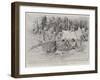 To Klondyke and Back, Basket-Making at an Indian Encampment on the Yukon-Charles Edwin Fripp-Framed Giclee Print