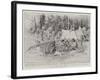 To Klondyke and Back, Basket-Making at an Indian Encampment on the Yukon-Charles Edwin Fripp-Framed Giclee Print