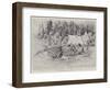 To Klondyke and Back, Basket-Making at an Indian Encampment on the Yukon-Charles Edwin Fripp-Framed Giclee Print