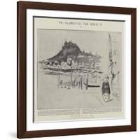 To Klondyke for Gold-Charles Edwin Fripp-Framed Giclee Print