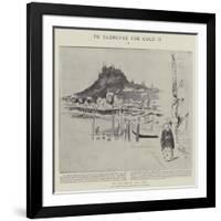 To Klondyke for Gold-Charles Edwin Fripp-Framed Giclee Print