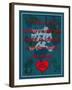 To Love Is to Admire with the Heart-Cathy Cute-Framed Giclee Print