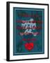 To Love Is to Admire with the Heart-Cathy Cute-Framed Giclee Print