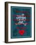 To Love Is to Admire with the Heart-Cathy Cute-Framed Giclee Print