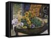 To Make a Bouquet; Pour Faire Un Bouquet-Paul Gauguin-Framed Stretched Canvas