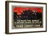 To Make the World a Decent Place to Live in Third Liberty Loan Poster-Herbert Paus-Framed Giclee Print