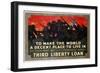 To Make the World a Decent Place to Live in Third Liberty Loan Poster-Herbert Paus-Framed Giclee Print