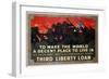 To Make the World a Decent Place to Live in Third Liberty Loan Poster-Herbert Paus-Framed Giclee Print