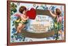 To My Valentine, American Valentine Card, C1908-null-Stretched Canvas