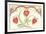To My Valentine, Heart Flowers and Cupids-null-Framed Premium Giclee Print