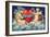 To My Valentine Postcard with Two Cupids-David Pollack-Framed Giclee Print