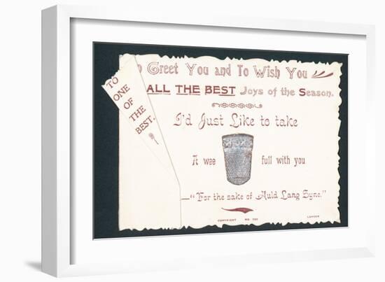 To One of the Best - Christmas Card-null-Framed Giclee Print