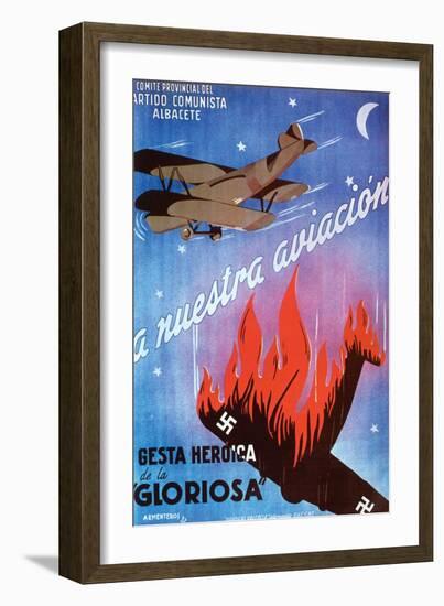 To Our Air Force, the Heroic Epic of the Glorious One-Armenteros-Framed Art Print