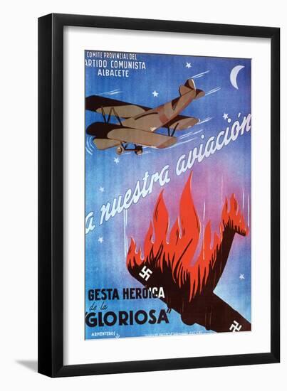 To Our Air Force, the Heroic Epic of the Glorious One-Armenteros-Framed Art Print