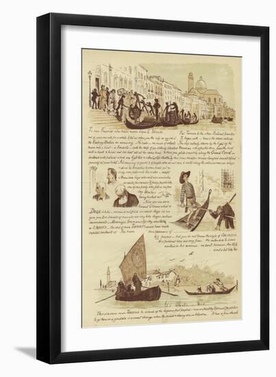 To Our Friends Who Have Never Been to Venice-null-Framed Premium Giclee Print