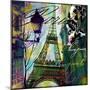 To Paris With Love I-Sasha-Mounted Giclee Print