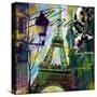 To Paris With Love I-Sasha-Stretched Canvas