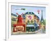 To Paris with Love II-Marilyn Dunlap-Framed Art Print