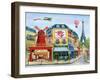 To Paris with Love II-Marilyn Dunlap-Framed Art Print