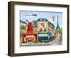 To Paris with Love II-Marilyn Dunlap-Framed Art Print