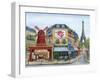 To Paris with Love-Marilyn Dunlap-Framed Art Print