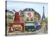 To Paris with Love-Marilyn Dunlap-Stretched Canvas