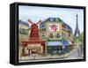 To Paris with Love-Marilyn Dunlap-Framed Stretched Canvas