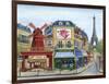 To Paris with Love-Marilyn Dunlap-Framed Art Print