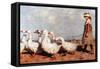 To Pasture New-James Guthrie-Framed Stretched Canvas