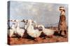 To Pasture New-James Guthrie-Stretched Canvas