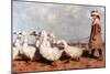 To Pasture New-James Guthrie-Mounted Art Print