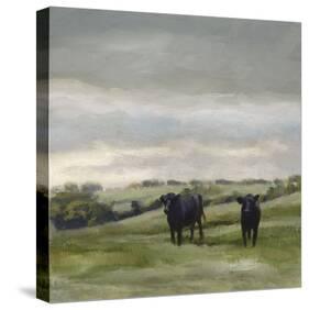 To Pastures Fresh-null-Stretched Canvas