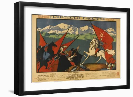 To Peoples of the Caucasus-Dmitri Stachievich Moor-Framed Giclee Print