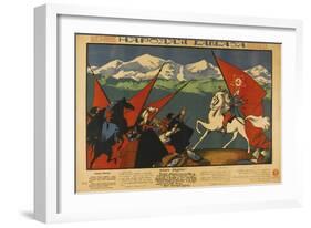 To Peoples of the Caucasus-Dmitri Stachievich Moor-Framed Giclee Print